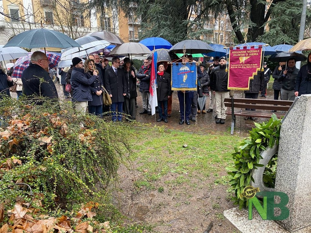 A Biella Nel Giorno Del Ricordo La Cerimonia Ai Giardini Zumaglini E