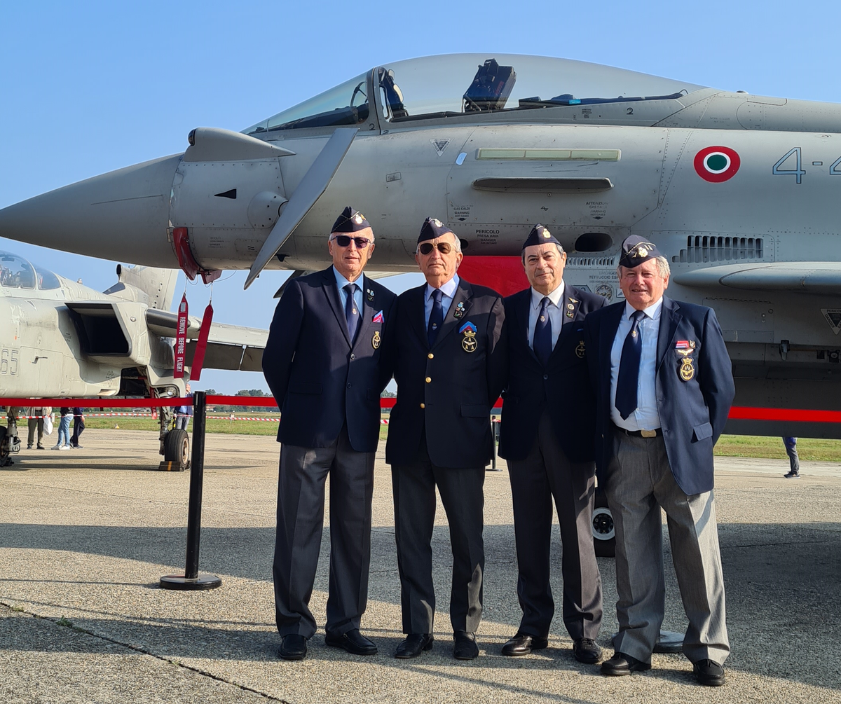 Associazione Arma Aeronautica Biella al raduno del glorioso 53