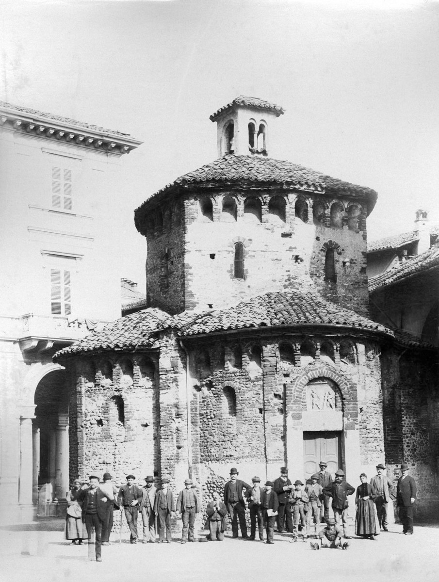 1900 ca BIELLA Ritratto di madre e figlia - Profilo - Foto