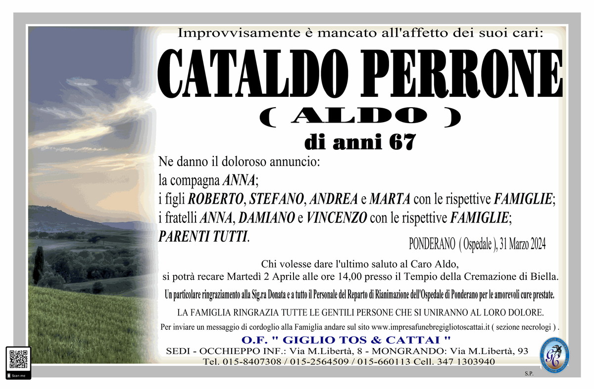 Cataldo Perrone - Newsbiella.it