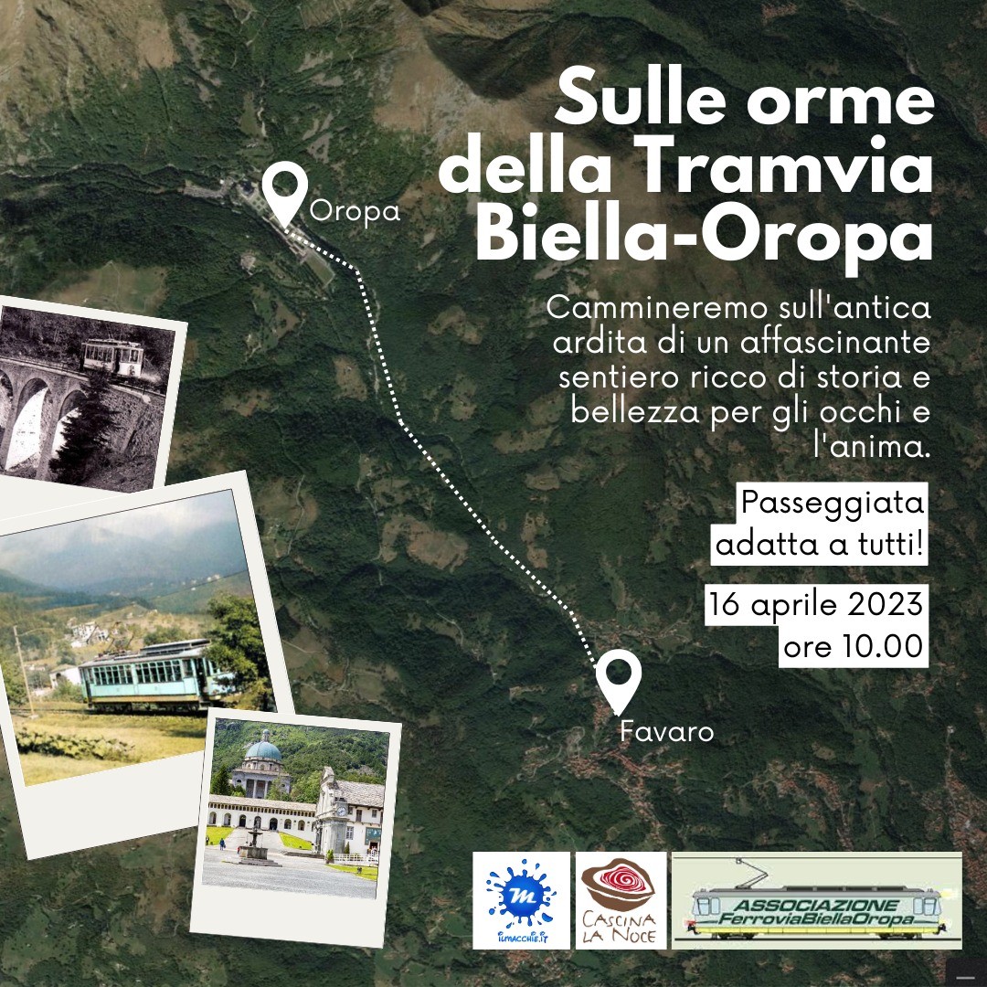 Una passeggiata sul tracciato della tramvia di Oropa tra storia e scorci  mozzafiato, VIDEO - Newsbiella.it