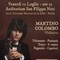 Martino Colombo in concerto a Biella, sulle note del violino.