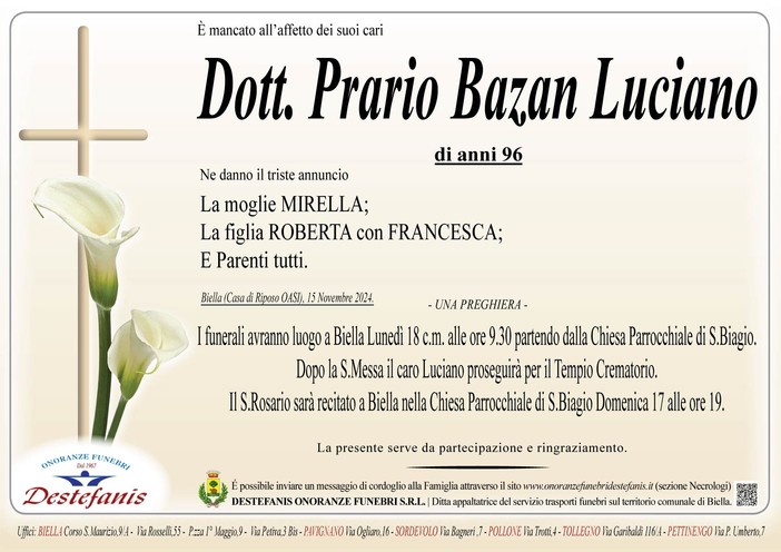 Dott.Prario Bazan Luciano