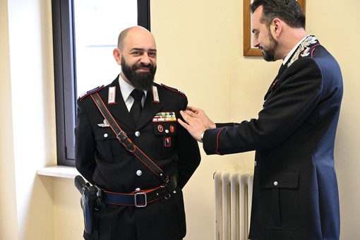 Maresciallo Capo Daniele Ciani promosso Comandante della stazione di Mottalciata