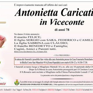 Antonietta Caricati, in Viceconte
