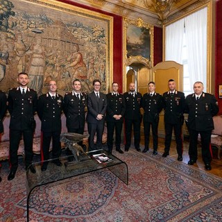 Ricevuti carabinieri distinti per azioni meritorie