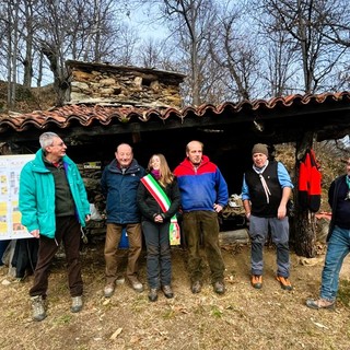 Inaugurati i nuovi pannelli all’esterno dei locali dell’ecomuseo di Bagneri FOTO