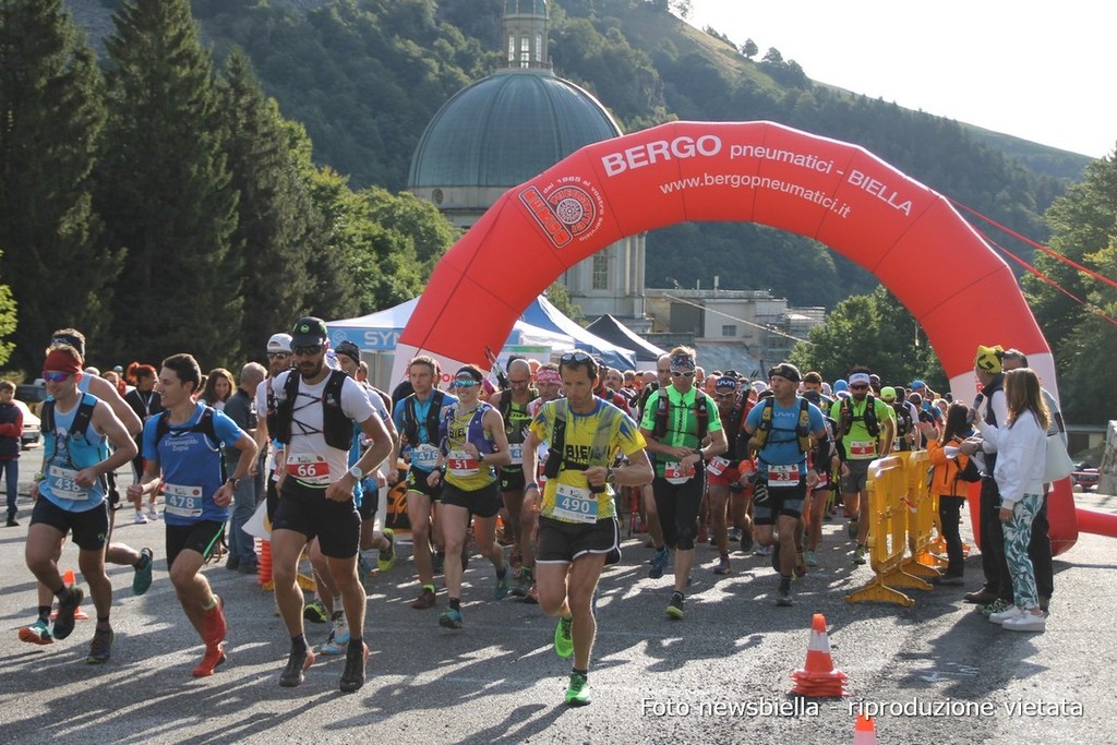 Oropa Trail dei record 266 runners al via. Vincono le coppie