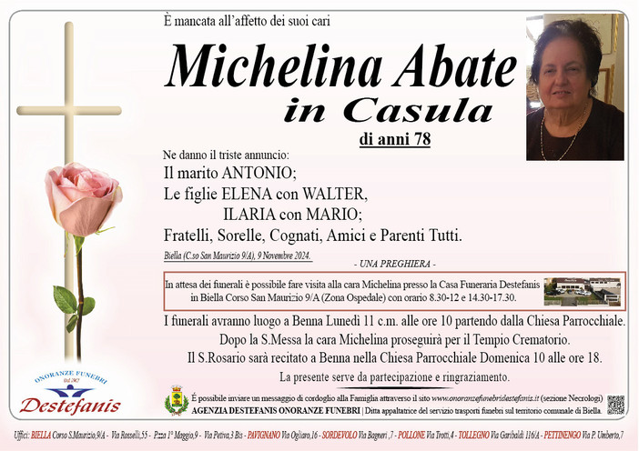 Michelina Abate in Casula