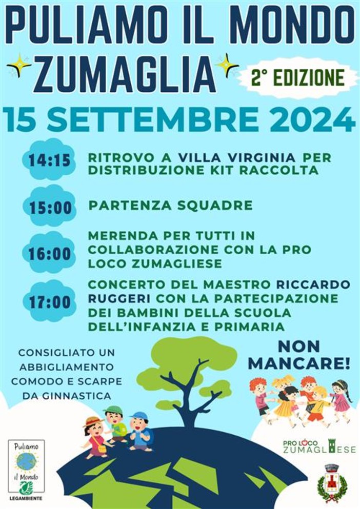 &quot;Puliamo il mondo&quot; a Zumaglia