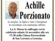 Achille Porzionato - Anniversario