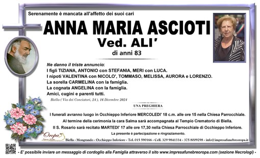 Anna Maria Ascioti ved. Alì