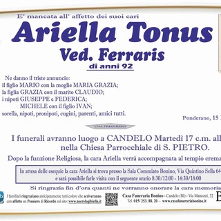 Ariella Tonus ved. Ferraris