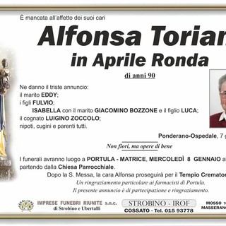 Alfonsa Toriani in Aprile Ronda