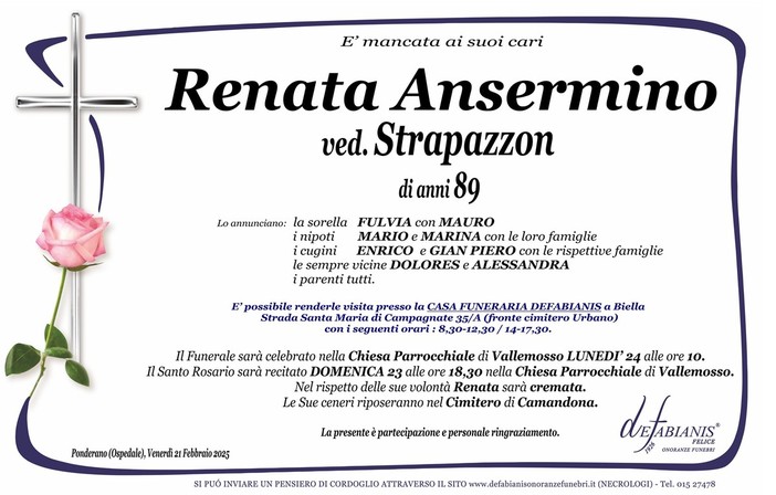 Renata Ansermino ved. Strapazzon