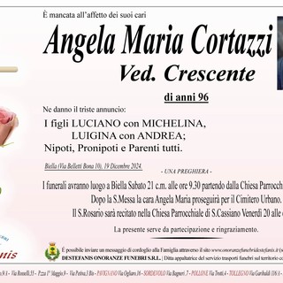 Angela Maria Cortazzi ved. Crescente