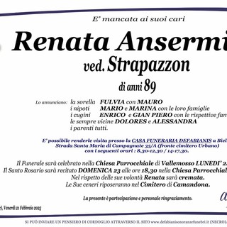 Renata Ansermino ved. Strapazzon