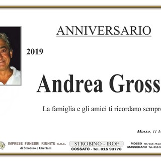 Andrea Grosso - Anniversario