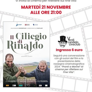 Il Gruppo di Pensiero “L’Orsa Maggiore” presenta la rassegna cinematografica “Pronti a Morire? Al cinema per riflettere sul Fine Vita”