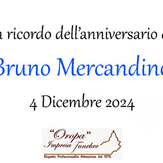 Bruno Mercandino - Anniversario