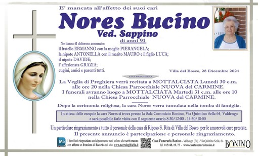 Nores Bucino ved. Sappino