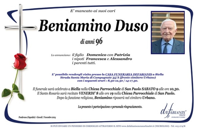 Beniamino Duso