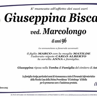 Giuseppina Biscaldi Ved. Marcolongo