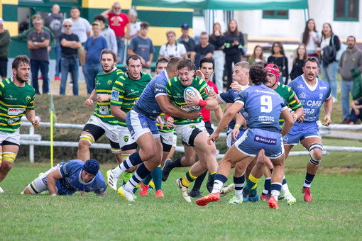 Coppa Italia Baragge, Biella Rugby sconfitta 28 - 64 da Mogliano - Foto di Antonio Mantovan.