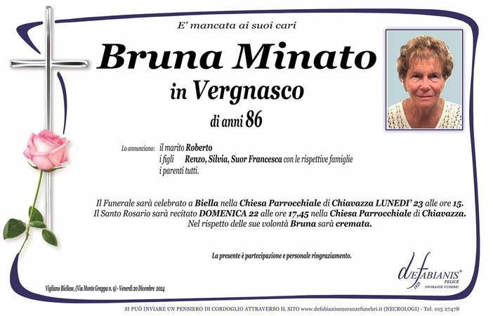 Bruna Minato in Vergnasco