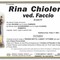 Rina Chiolerio, ved. Faccio