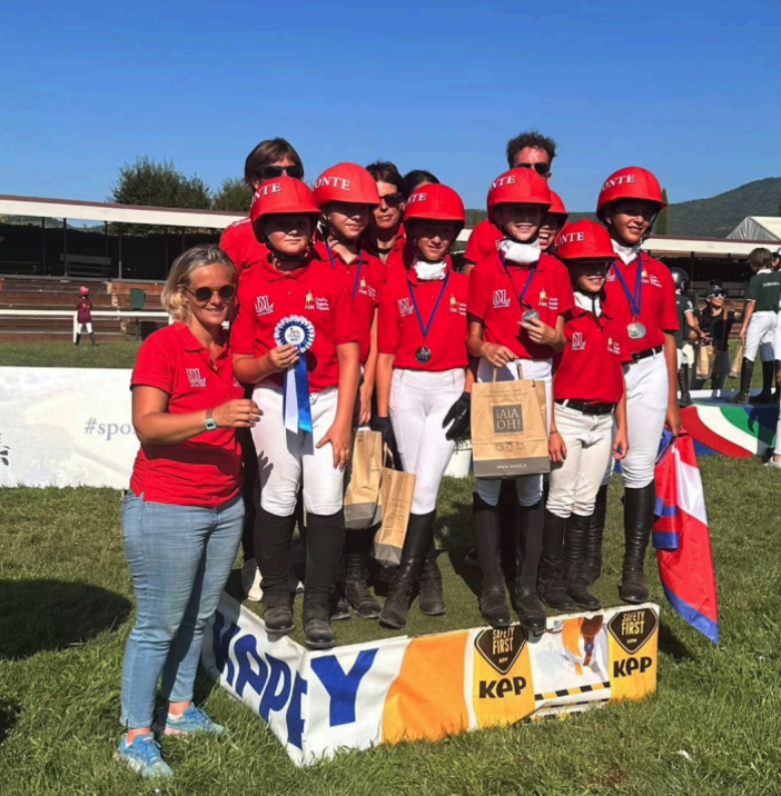 Il CEM di Mottalciata brilla alle Ponyadi di Arezzo con due medaglie di bronzo