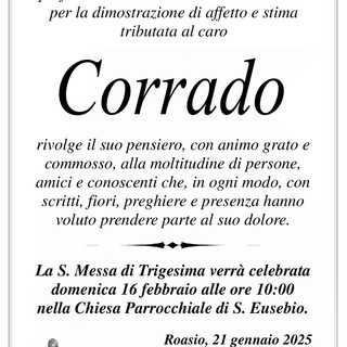 Corrado - Ringraziamenti