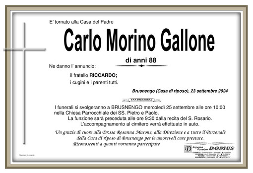 Carlo Morino Gallone