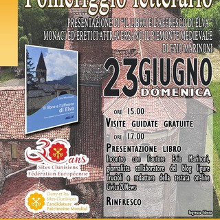 Castelletto Cervo, pomeriggio letterario al Monastero Clauniacense - Foto pagina FB Comune di Castelletto Cervo