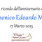 Canonico Edoardo Moro - Anniversario