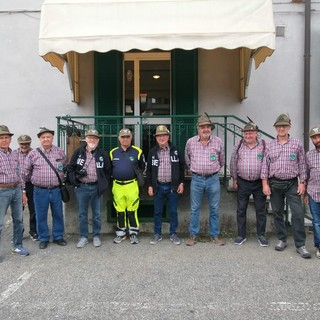 Il Gruppo Alpini di Casapinta al 26° raduno interregionale ad Omegna.