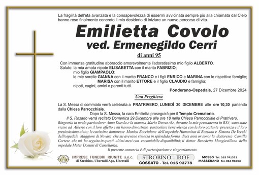 Emilietta Covolo Ved. Ermenegildo Cerri