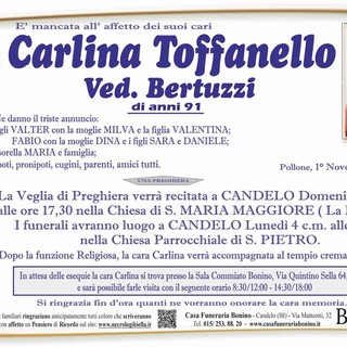 Carlina Toffanello ved. Bertuzzi