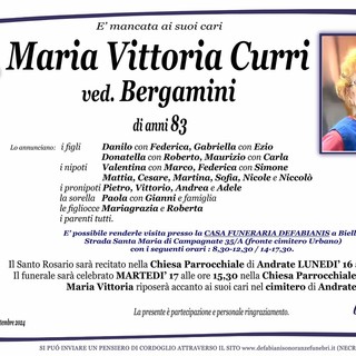 Maria Vittori Curri, ved. Bargamini