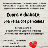 A Benna una serata in cui si parla di diabete