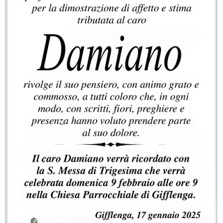 Damiano - Ringraziamento