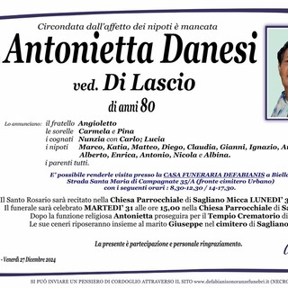 Antonietta Danesi Ved. Di Lascio