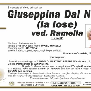 Giuseppina Dal Nevo (La Iose) ved. Ramella