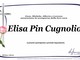 Elisa Pin Cugnolio - Partecipazione