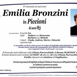 Emilia Bronzini in Piccioni