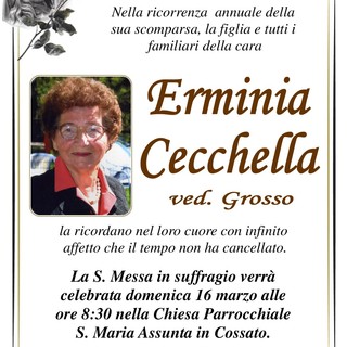 Erminia Cecchella ved. Grosso