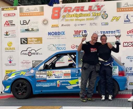 Equipe Vitesse al Rally Castiglione Torinese: nuove soddisfazioni per la scuderia biellese.