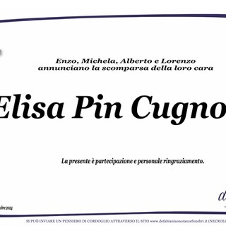 Elisa Pin Cugnolio - Partecipazione