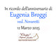 Eugenia Broggi ved. Novaretti - Anniversario