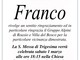 Franco - Ringraziamenti